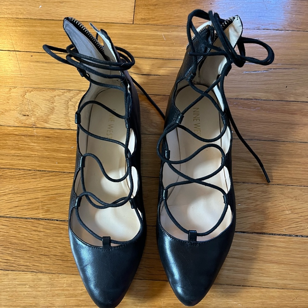 Nine West flats.